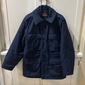 Priority Male Men’s Navy Insulated Winter Jacket Size M